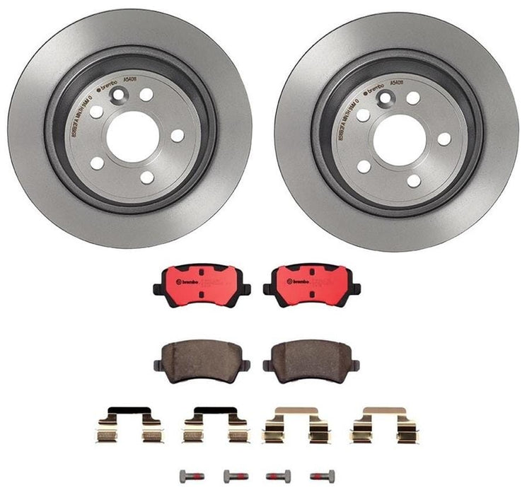 Brembo Brembo Disc Brake Pad and Rotor Kits KT00344 Autofit