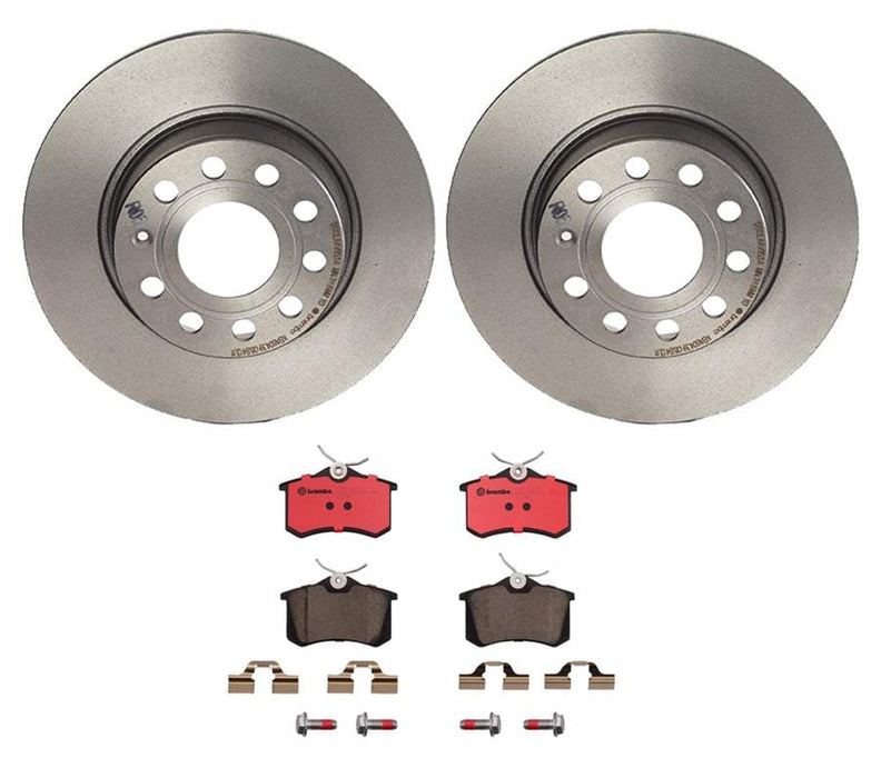 Brembo Brembo Disc Brake Pad and Rotor Kits KT00347 Autofit