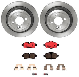 Brembo Brembo Disc Brake Pad and Rotor Kits KT00349 Autofit