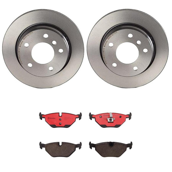 Brembo Brembo Disc Brake Pad and Rotor Kits KT00351 Autofit