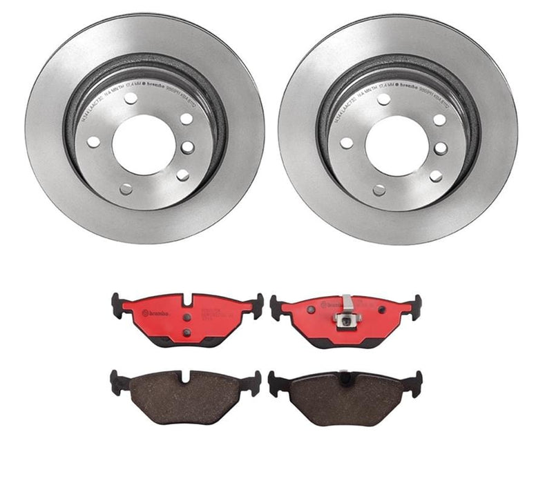 Brembo Brembo Disc Brake Pad and Rotor Kits KT00354 Autofit