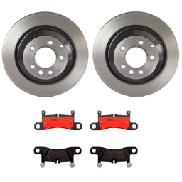 Brembo Brembo Disc Brake Pad and Rotor Kits KT00356 Autofit