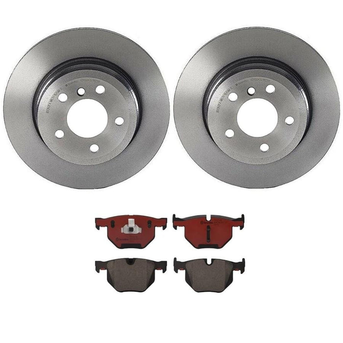 Brembo Brembo Disc Brake Pad and Rotor Kits KT00358 Autofit