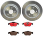 Brembo Brembo Disc Brake Pad and Rotor Kits KT00361 Autofit