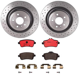 Brembo Brembo Disc Brake Pad and Rotor Kits KT00366 Autofit