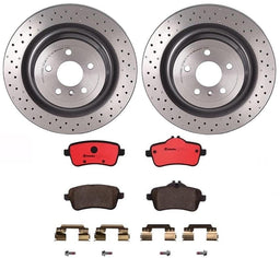 Brembo Brembo Disc Brake Pad and Rotor Kits KT00368 Autofit