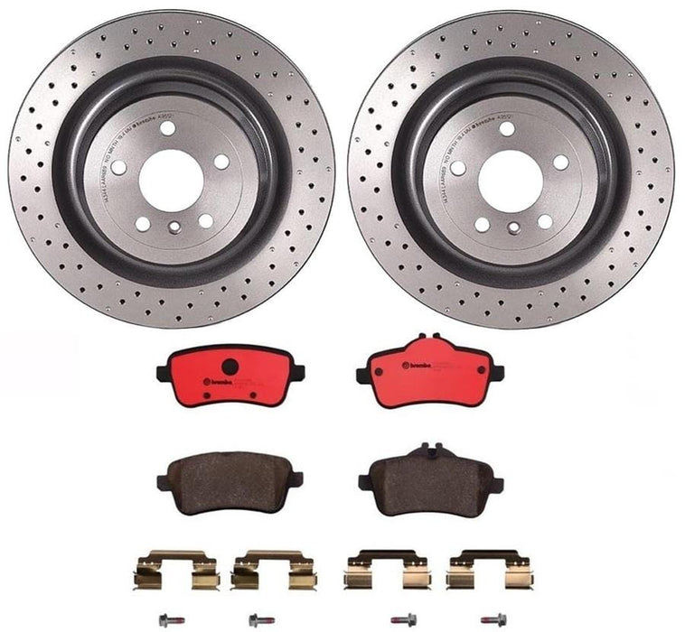 Brembo Brembo Disc Brake Pad and Rotor Kits KT00368 Autofit
