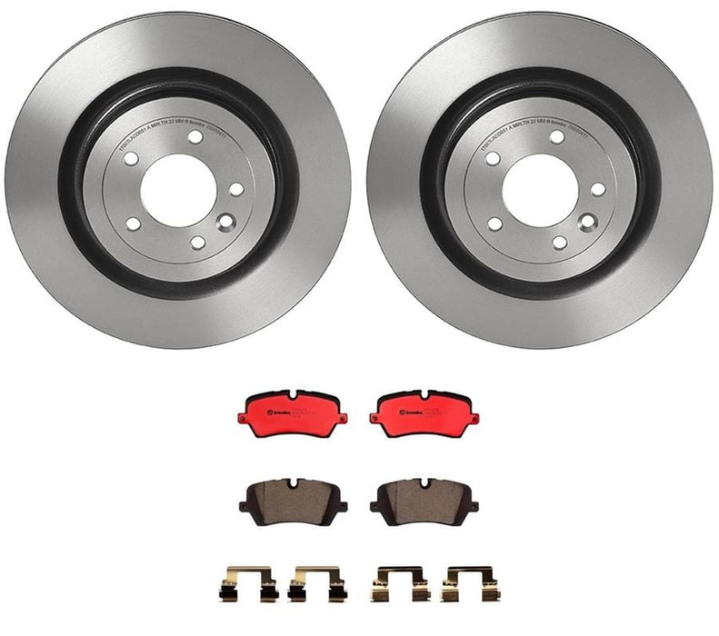 Brembo Brembo Disc Brake Pad and Rotor Kits KT00371 Autofit