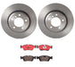Brembo Brembo Disc Brake Pad and Rotor Kits KT00374 Autofit