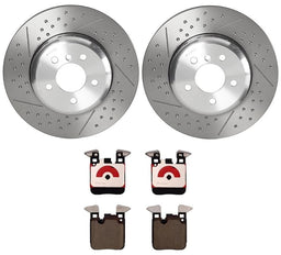 Brembo Brembo Disc Brake Pad and Rotor Kits KT00375 Autofit