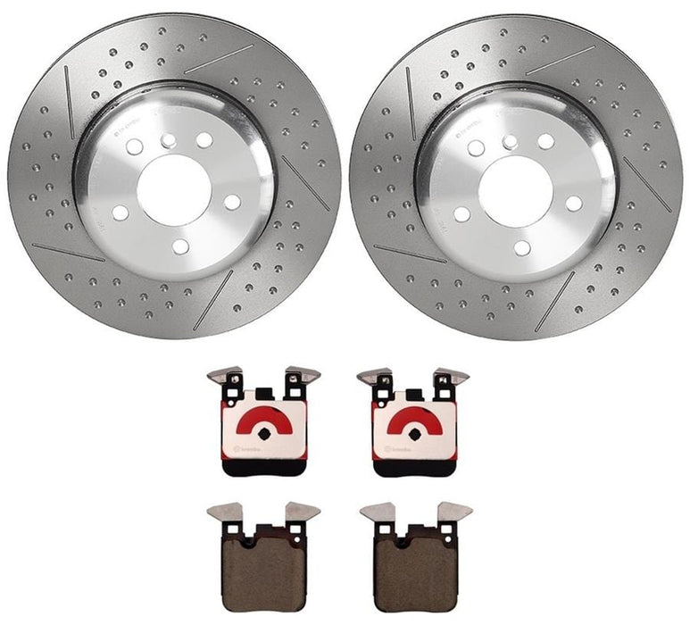 Brembo Brembo Disc Brake Pad and Rotor Kits KT00375 Autofit