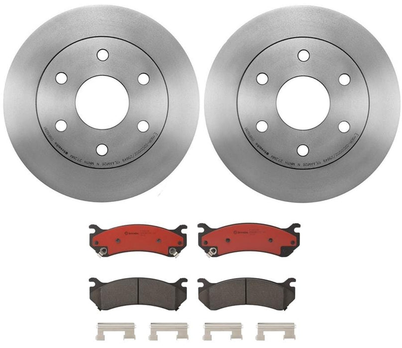 Brembo Brembo Disc Brake Pad and Rotor Kits KT00385 Autofit