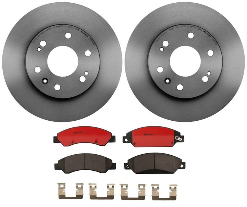 Brembo Brembo Disc Brake Pad and Rotor Kits KT00388 Autofit