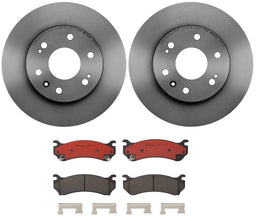 Brembo Brembo Disc Brake Pad and Rotor Kits KT00389 Autofit