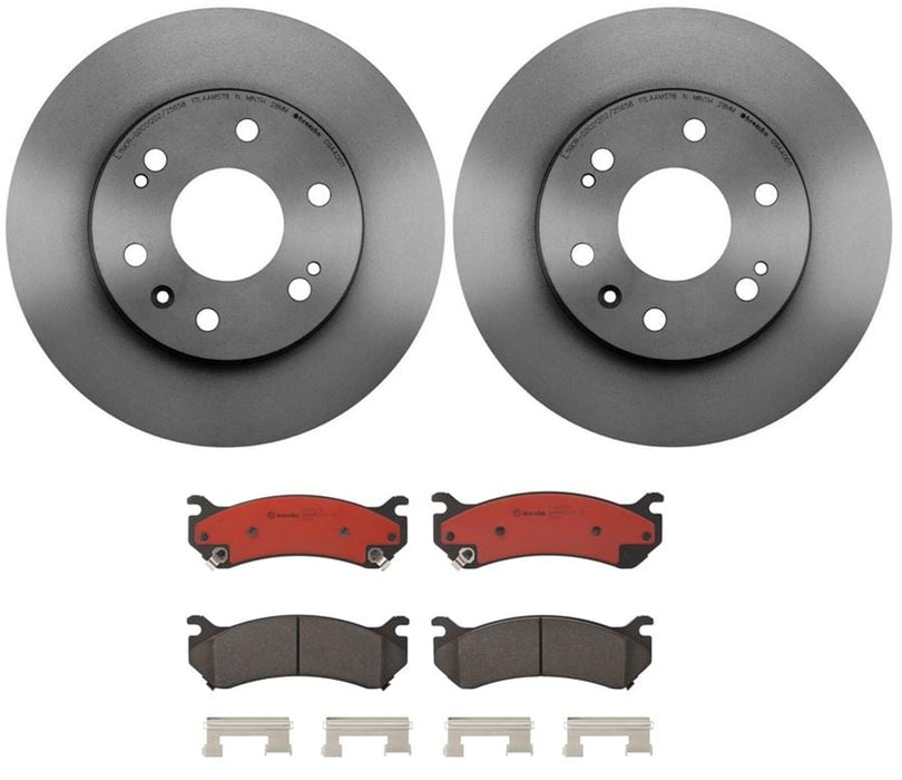 Brembo Brembo Disc Brake Pad and Rotor Kits KT00389 Autofit