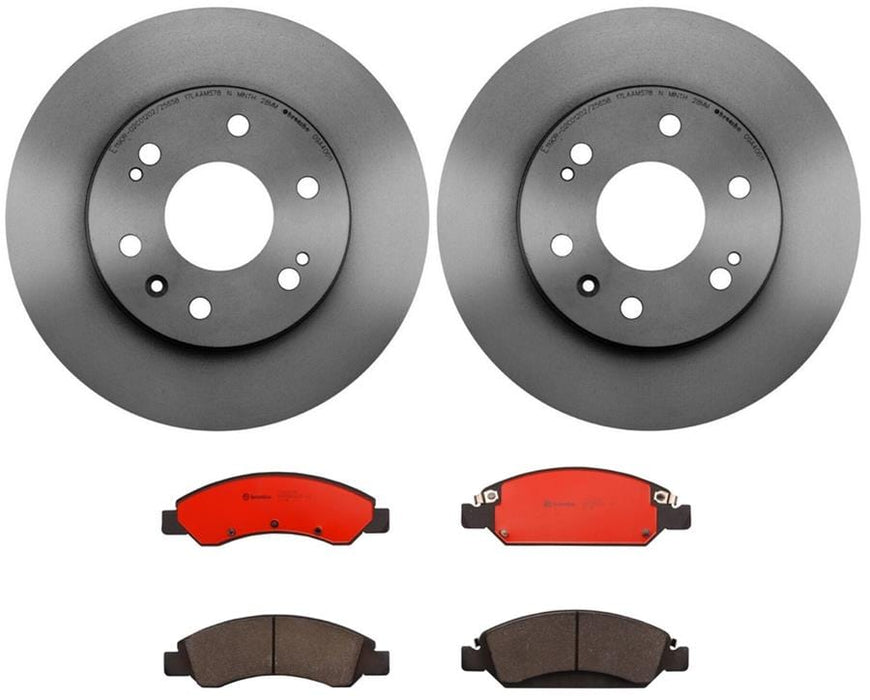 Brembo Brembo Disc Brake Pad and Rotor Kits KT00390 Autofit
