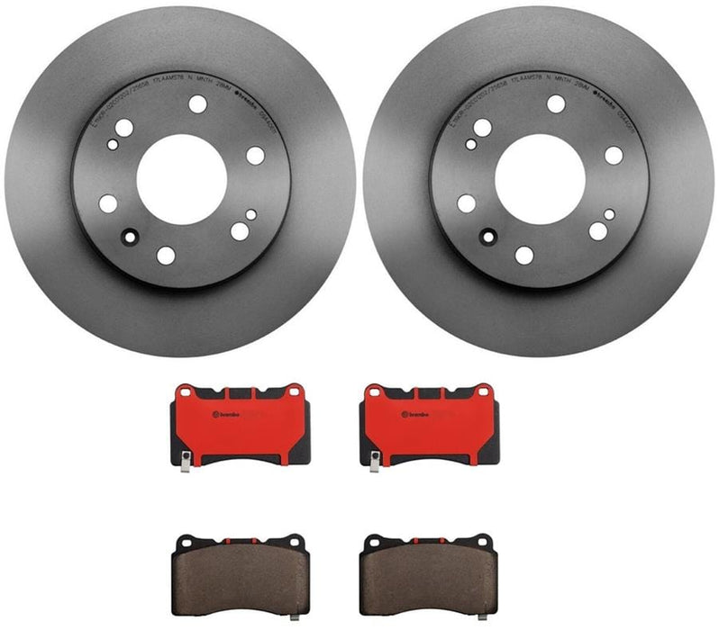 Brembo Brembo Disc Brake Pad and Rotor Kits KT00391 Autofit