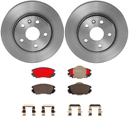 Brembo Brembo Disc Brake Pad and Rotor Kits KT00393 Autofit