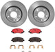 Brembo Brembo Disc Brake Pad and Rotor Kits KT00396 Autofit