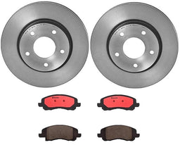 Brembo Brembo Disc Brake Pad and Rotor Kits KT00397 Autofit
