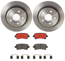 Brembo Brembo Disc Brake Pad and Rotor Kits KT00400 Autofit