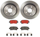Brembo Brembo Disc Brake Pad and Rotor Kits KT00400 Autofit
