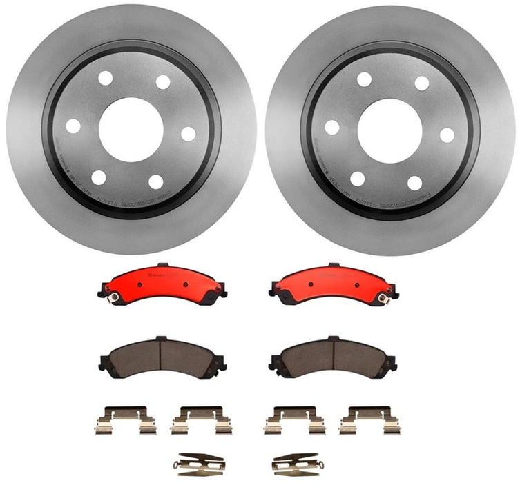 Brembo Brembo Disc Brake Pad and Rotor Kits KT00404 Autofit