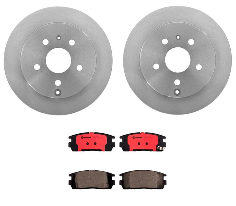 Brembo Brembo Disc Brake Pad and Rotor Kits KT00407 Autofit
