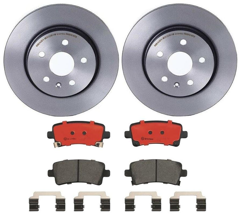 Brembo Brembo Disc Brake Pad and Rotor Kits KT00408 Autofit