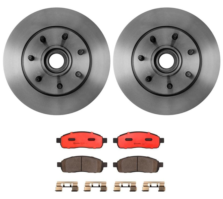 Brembo Brembo Disc Brake Pad and Rotor Kits KT00447 Autofit