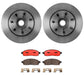 Brembo Brembo Disc Brake Pad and Rotor Kits KT00447 Autofit
