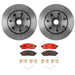 Brembo Brembo Disc Brake Pad and Rotor Kits KT00449 Autofit
