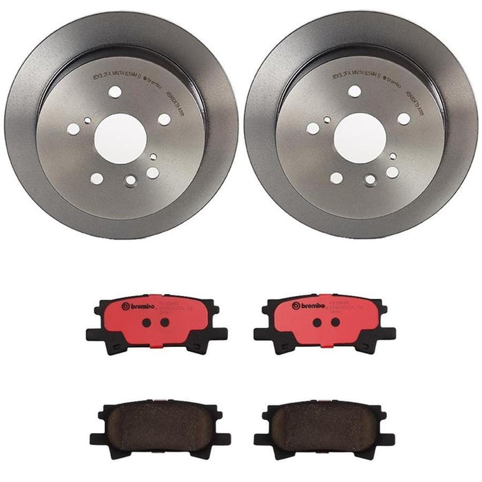 Brembo Brembo Disc Brake Pad and Rotor Kits KT00450 Autofit