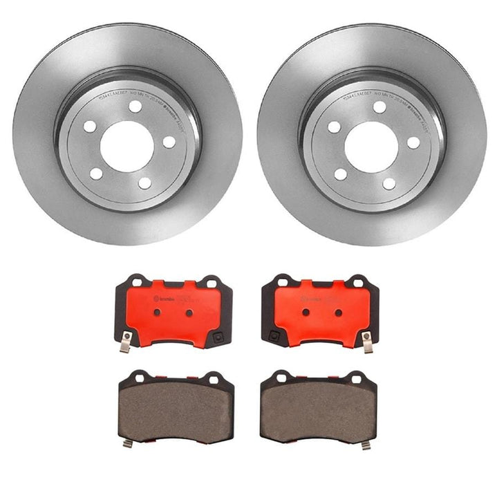 Brembo Brembo Disc Brake Pad and Rotor Kits KT00455 Autofit