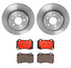 Brembo Brembo Disc Brake Pad and Rotor Kits KT00455 Autofit