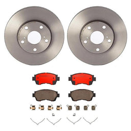 Brembo Brembo Disc Brake Pad and Rotor Kits KT00456 Autofit