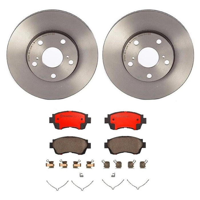 Brembo Brembo Disc Brake Pad and Rotor Kits KT00456 Autofit