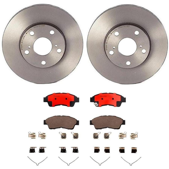 Brembo Brembo Disc Brake Pad and Rotor Kits KT00458 Autofit