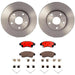 Brembo Brembo Disc Brake Pad and Rotor Kits KT00458 Autofit