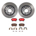 Brembo Brembo Disc Brake Pad and Rotor Kits KT00459 Autofit