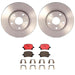Brembo Brembo Disc Brake Pad and Rotor Kits KT00461 Autofit