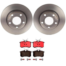 Brembo Brembo Disc Brake Pad and Rotor Kits KT00462 Autofit