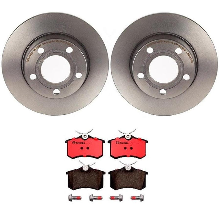 Brembo Brembo Disc Brake Pad and Rotor Kits KT00462 Autofit