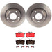 Brembo Brembo Disc Brake Pad and Rotor Kits KT00462 Autofit