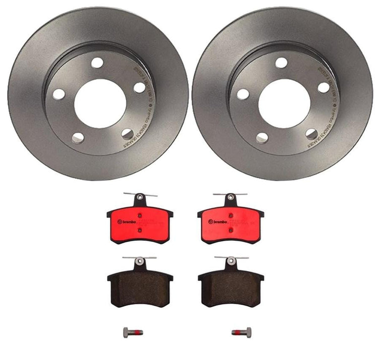 Brembo Brembo Disc Brake Pad and Rotor Kits KT00465 Autofit