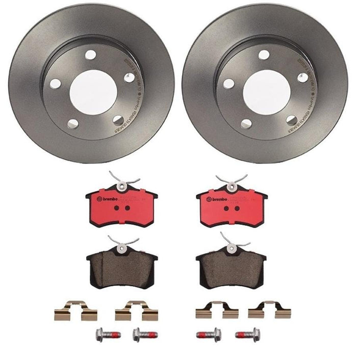 Brembo Brembo Disc Brake Pad and Rotor Kits KT00468 Autofit