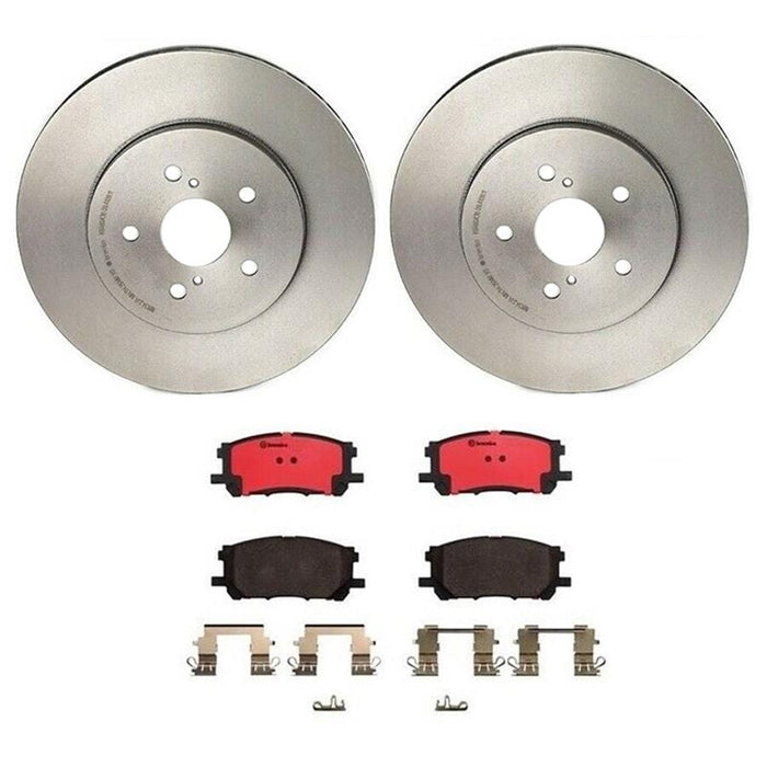 Brembo Brembo Disc Brake Pad and Rotor Kits KT00474 Autofit
