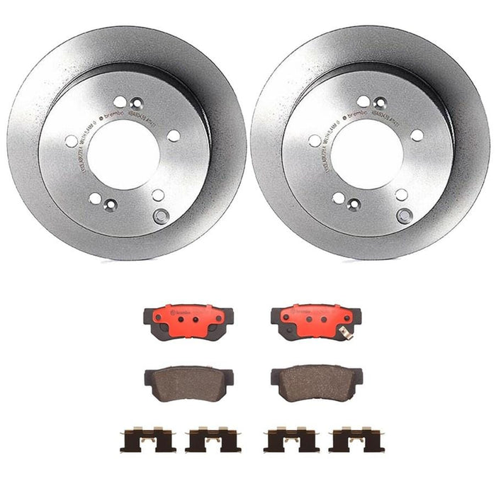 Brembo Brembo Disc Brake Pad and Rotor Kits KT00475 Autofit