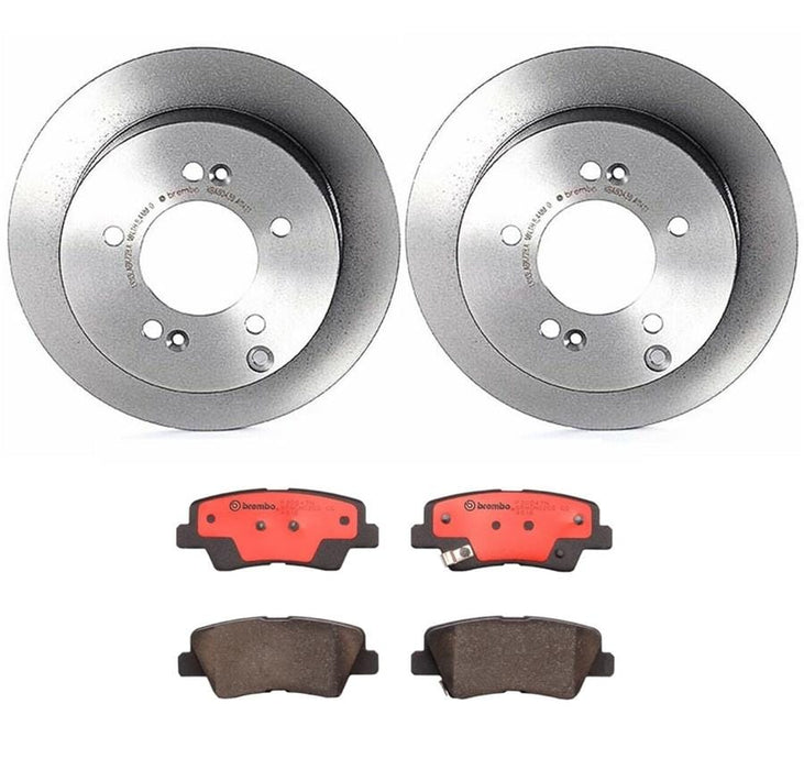 Brembo Brembo Disc Brake Pad and Rotor Kits KT00476 Autofit