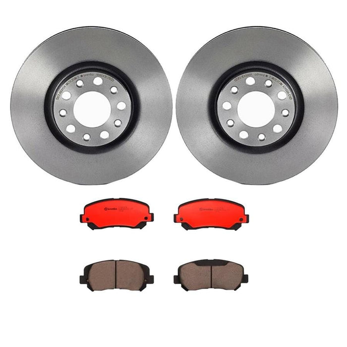 Brembo Brembo Disc Brake Pad and Rotor Kits KT00480 Autofit